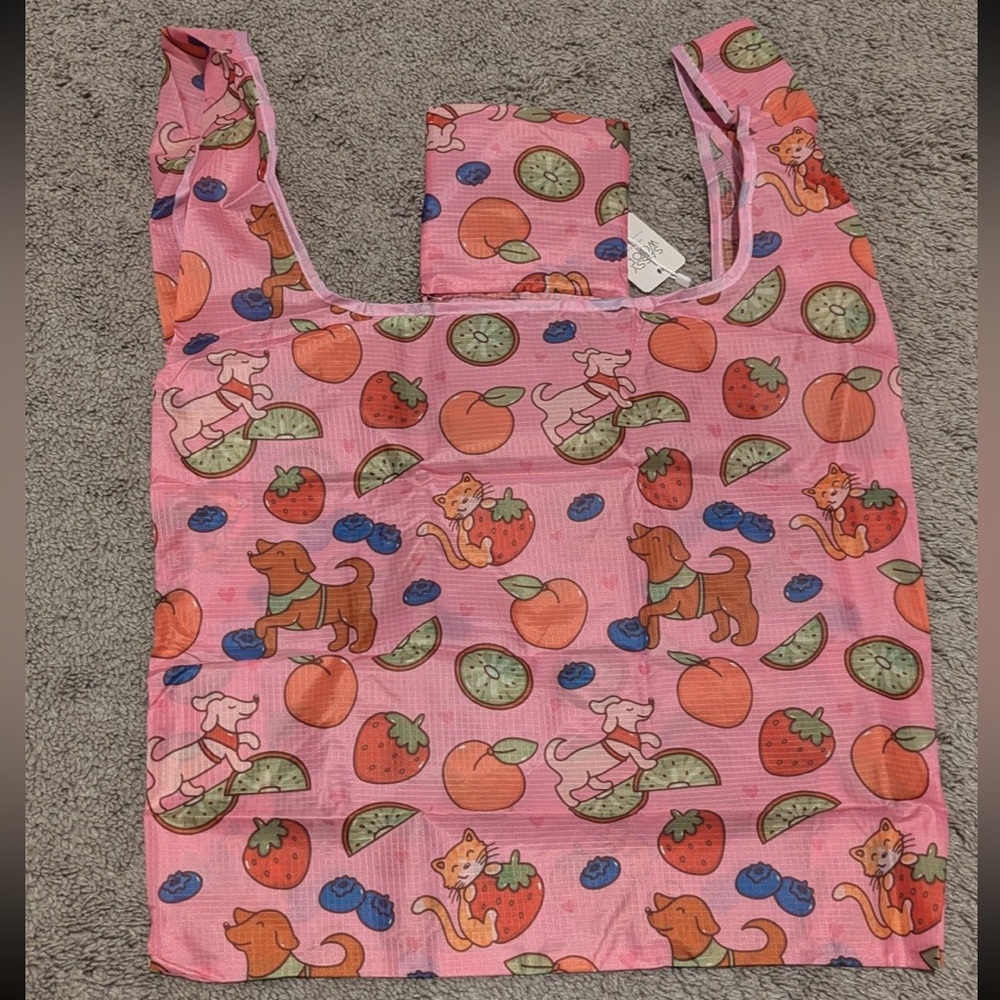 Sassy wood reusable bag